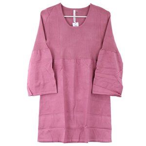NY Collection Bell Sleeve Sweater Dress